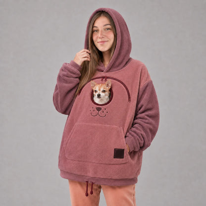 Dog Tote Carrier Hoodie