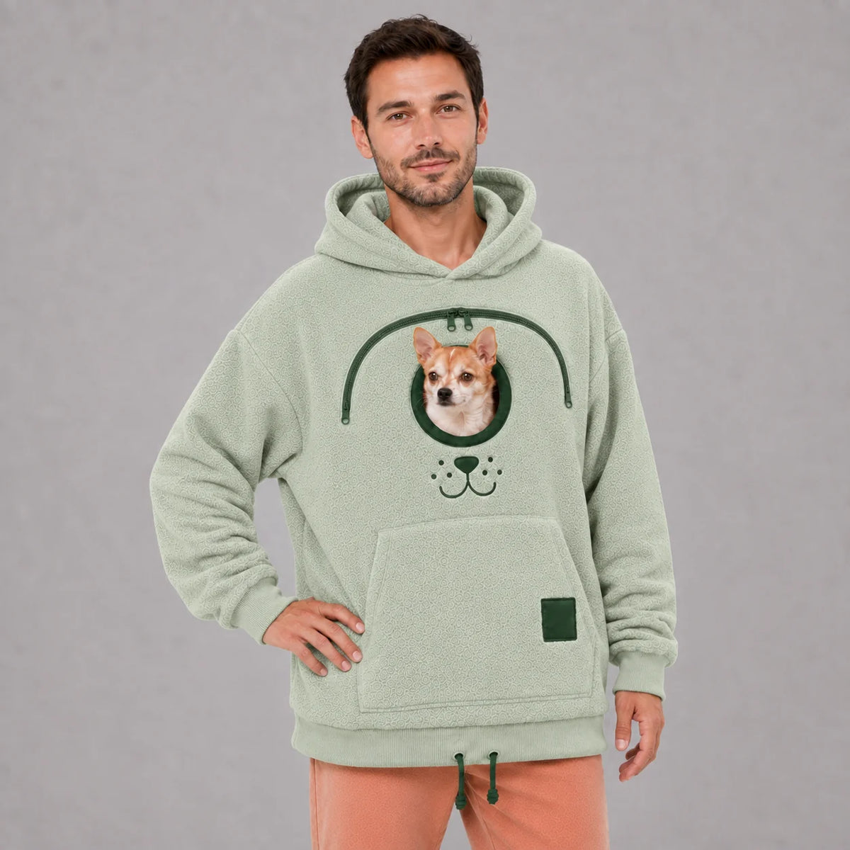 Dog Tote Carrier Hoodie