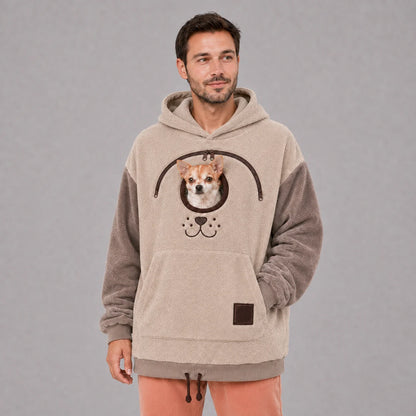 Dog Tote Carrier Hoodie