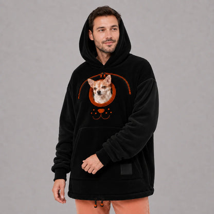 Dog Tote Carrier Hoodie