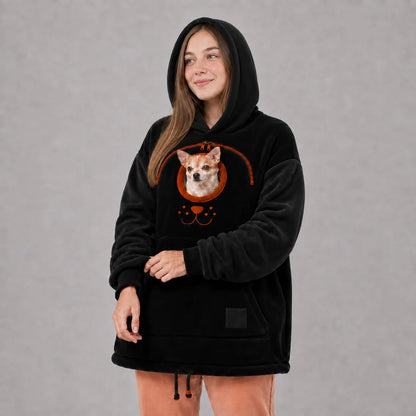 Dog Tote Carrier Hoodie